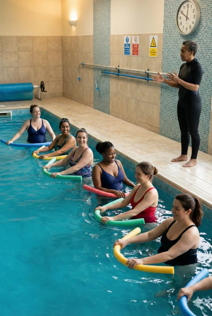 women-aquanatal-class